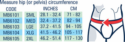 M-Brace Hernia Brief