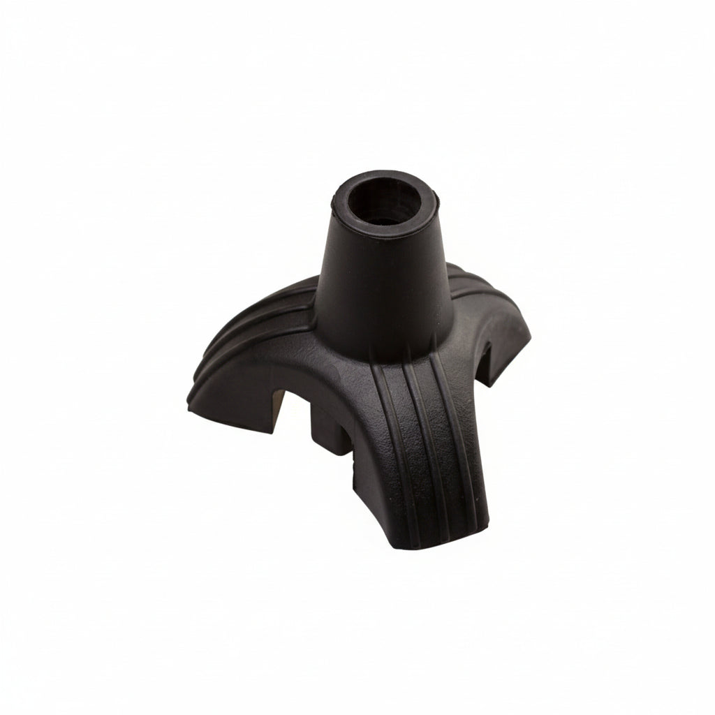 Max Mobility Alpha Tri‑Leg Cane Tip 19mm (3/4 inch) flexible tripod cane base replacement

