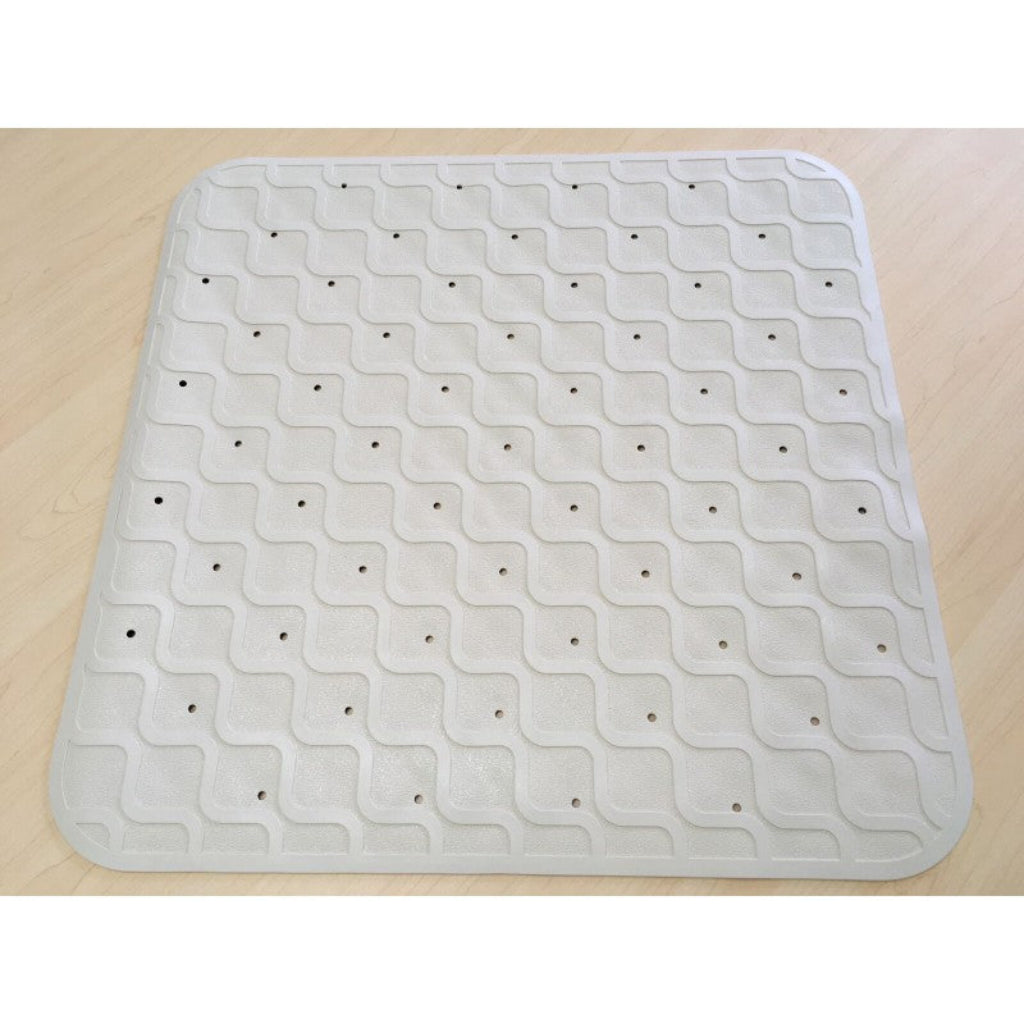 Max Mobility Delta RM2 bath/shower mat cream 530 x 530mm with suction grip.

