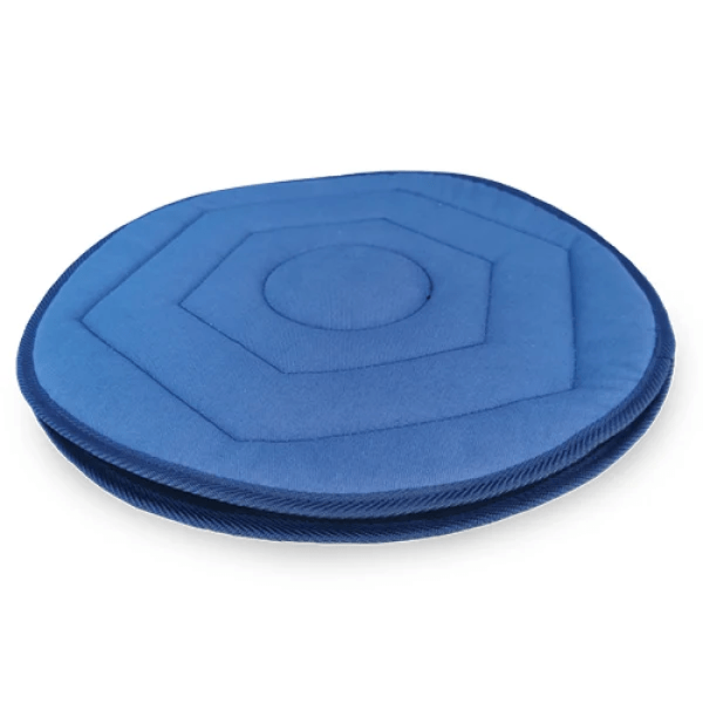 Max Mobility Swivel Cushion (Fabric variant) swivel seat cushion with non‑slip base for car and chair use.
