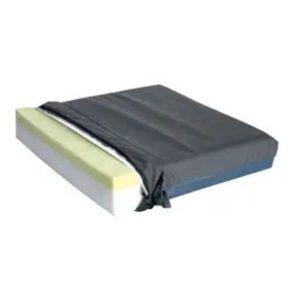 Max Mobility wheelchair cushion Dual Layer variant showing dual foam construction for everyday seated comfort.