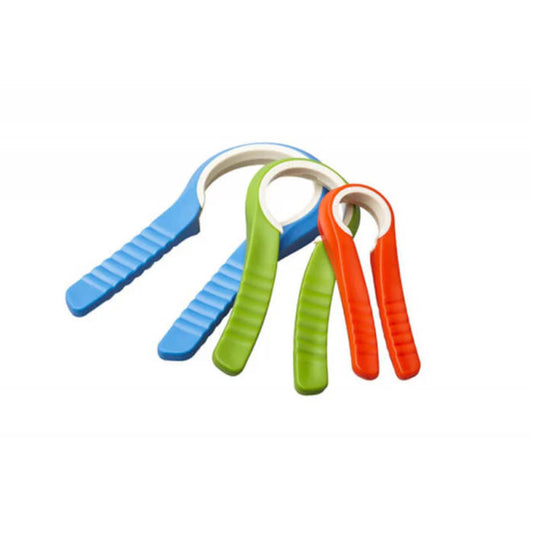 Max Mobility Zeta JBT1 jar, bottle and tap turners 3‑piece grip-assist set.