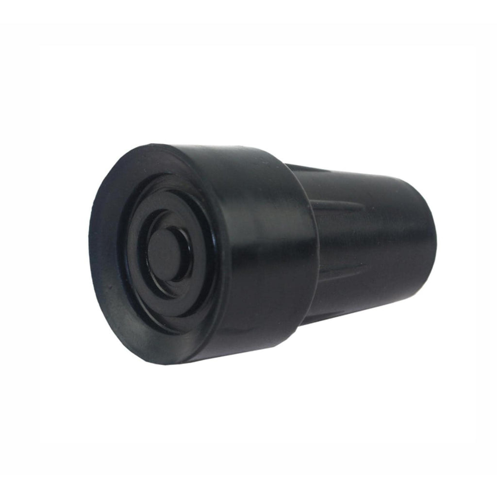 Max Mobility Alpha WC‑Tip‑119 19mm replacement cane tip made of non‑slip rubber.
