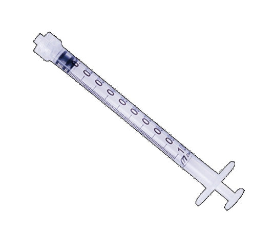 MDevices Luer Lock Syringe 1mL without Needle - Box of 100