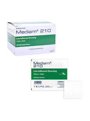 Mediam 210 Low-Adherent Dressing (Box of 50)