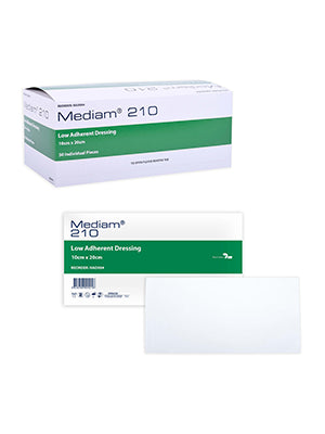 Mediam 210 Low-Adherent Dressing (Box of 50)