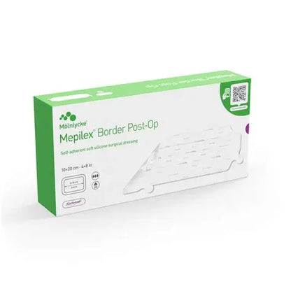 Mepilex Border Post-Op 10cm x 20cm (Box of 10)