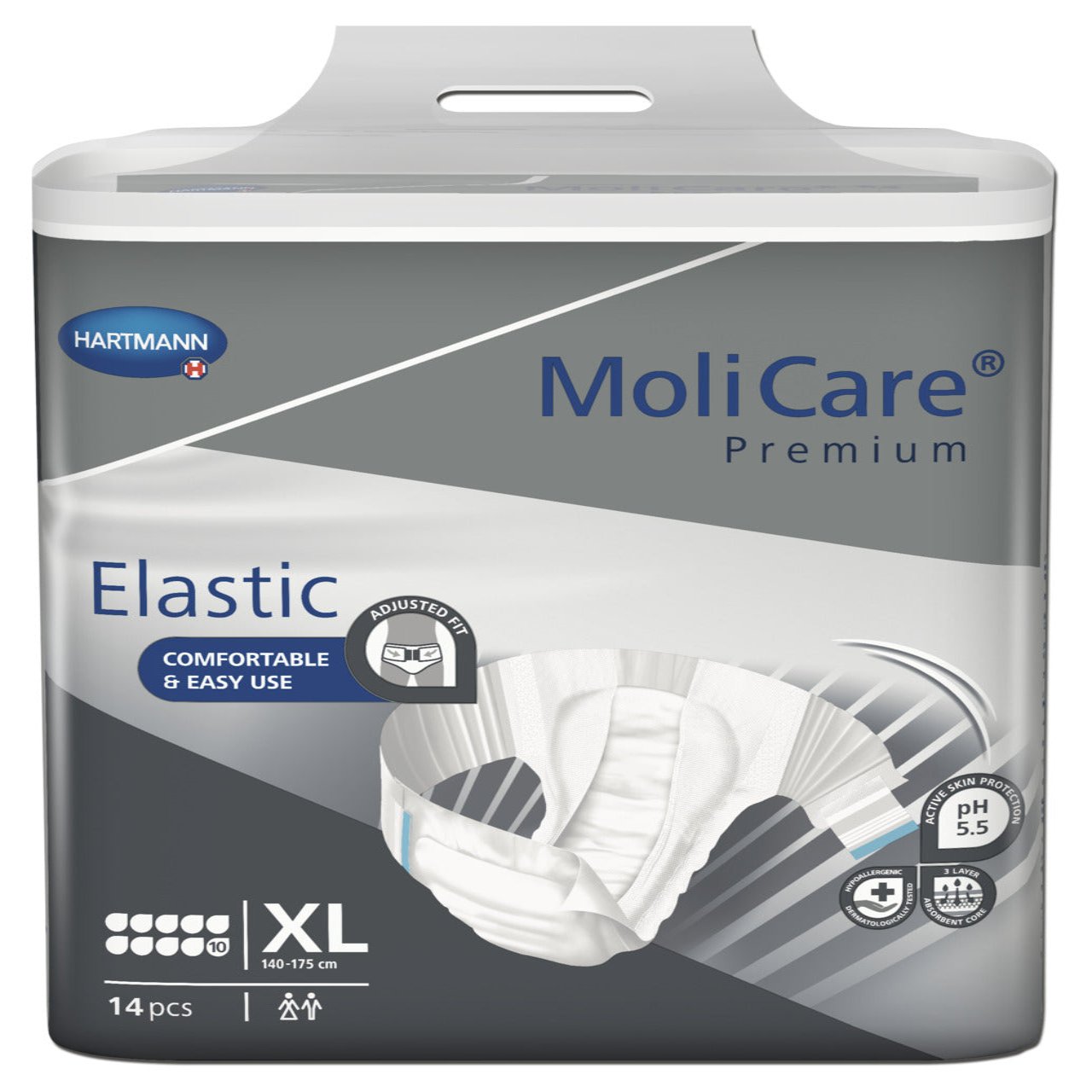 MoliCare Premium Elastic 10 Drop Trugrade Medical Supplies molicare-premium-elastic-10-drop-trugrade-medical-supplies