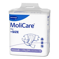 MoliCare Slip +SIZE 8 Drop 2XL/3XL (Carton of 4 x 14pk)