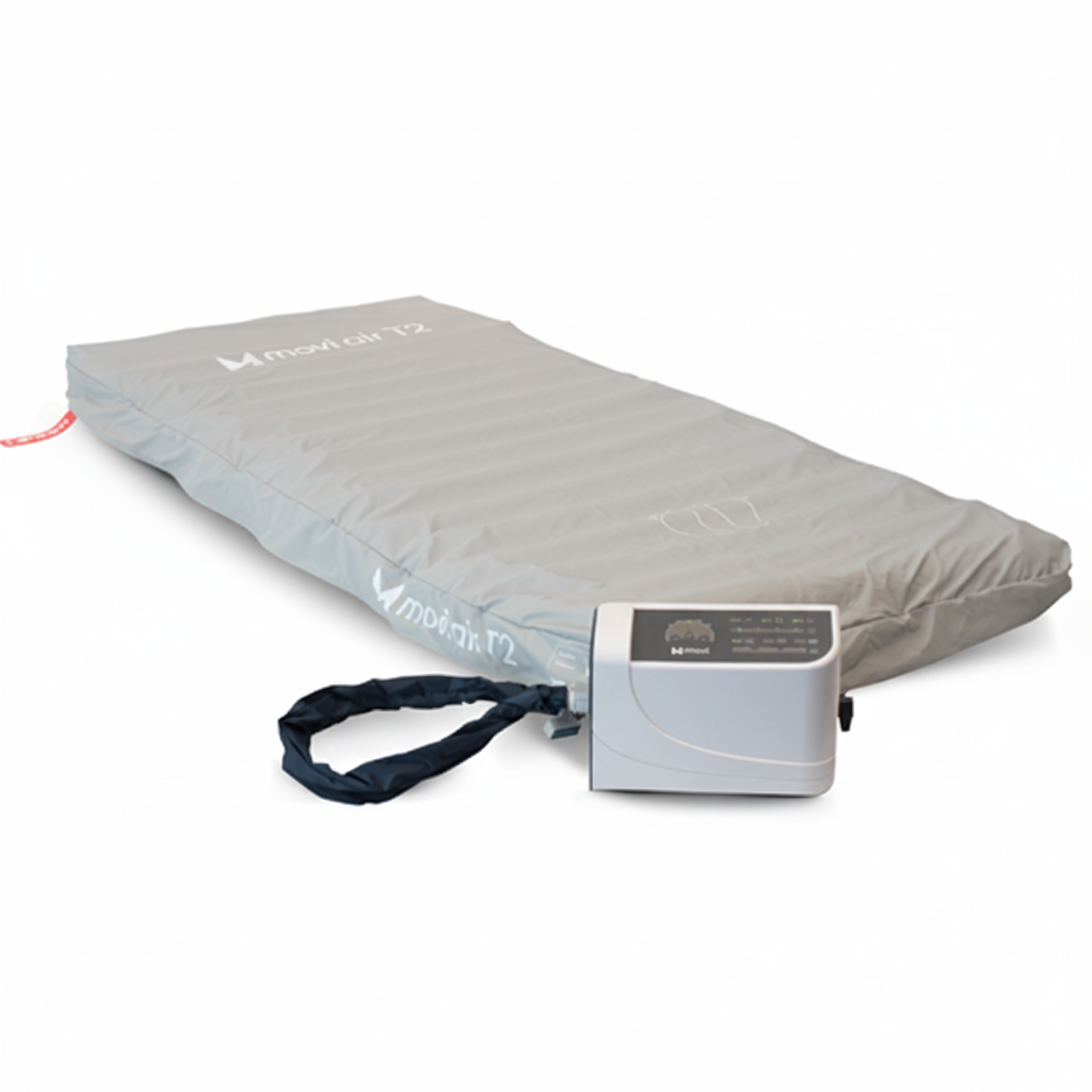 MoviAir T2 pressure care mattress overlay, King Single 1050mm width