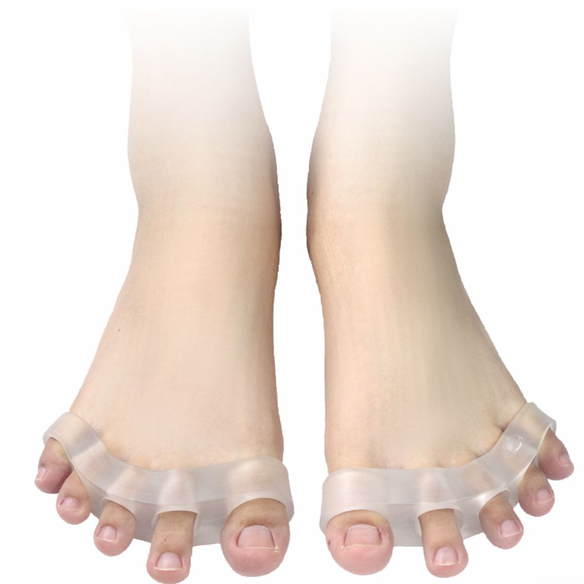My Feet Silicone Gel Toe Spacers S/M US Size 4-8 - Pair
