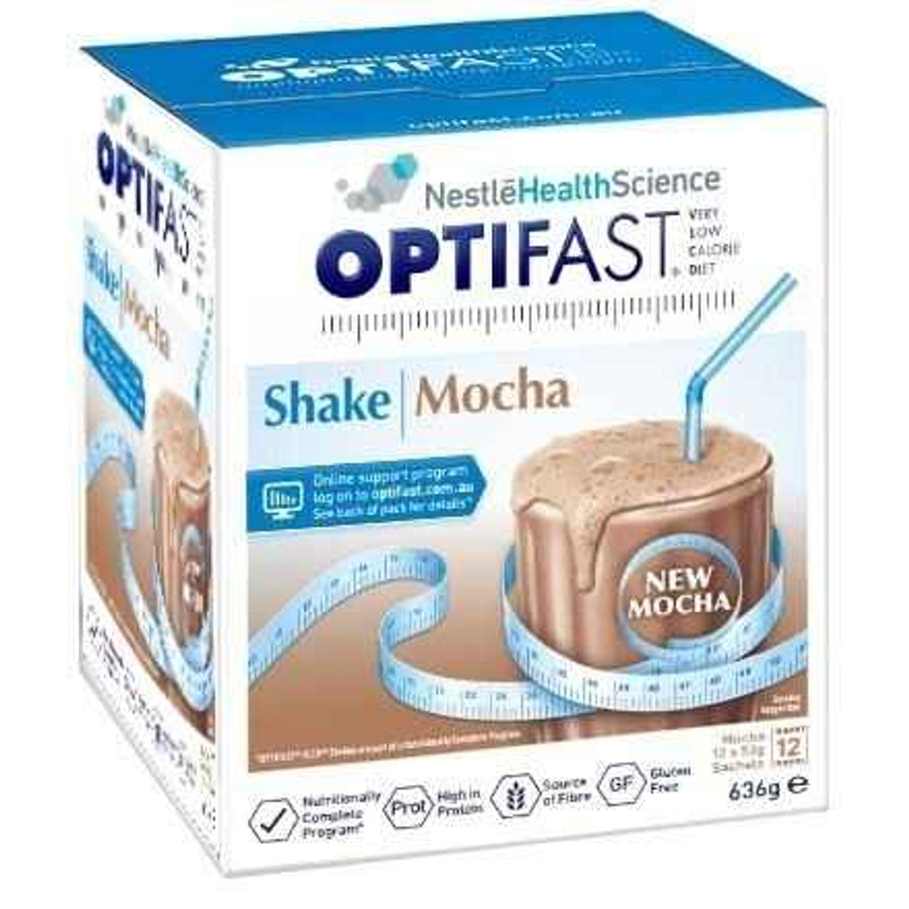 OPTIFAST VLCD® Milk Shake (12s) Flavor Banana (53g x 12 Sachets)