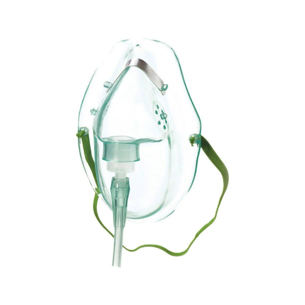 Adult Oxygen Mask with Tubing Title Default Title