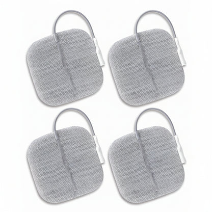 PALS Electrodes Pigtail Square 5cm x 5cm pack of 4 reusable conductive cloth.