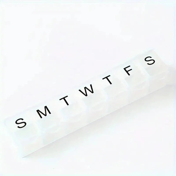 7-Day Medium Pill Dispenser for organized weekly medication