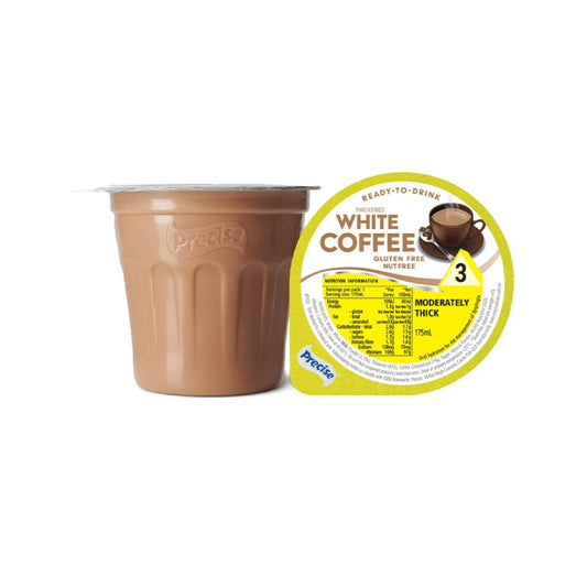 Precise Ready to Drink Thickened White Coffee Level 3 175mL (Tray of 24)