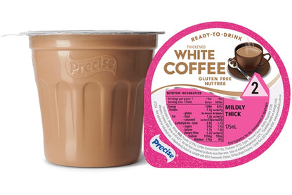 PRECISE Ready-To-Drink Thickened White Coffee 175mL - (Pack of 24)