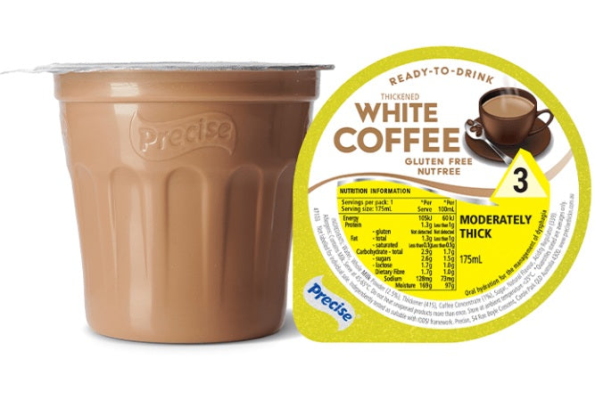 PRECISE Ready-To-Drink Thickened White Coffee
