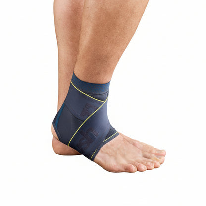Push Sports Ankle Brace 8 front view showing ultra thin design and figure-8 strap system for ankle support