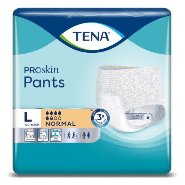 TENA ProSkin Pants Normal  Large - 1100ml, 100-135cm (18pkt)
