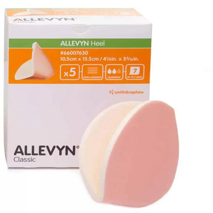 ALLEVYN Heel Shaped Foam Dressing  