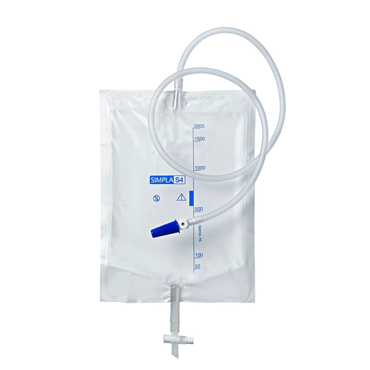Simpla® Bedside Drainage bag (S4 Extended Term) with tap (Sterile) (10)