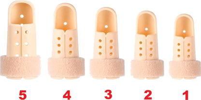 Bodyassist Finger Cot Splint Set of 5 Sizes