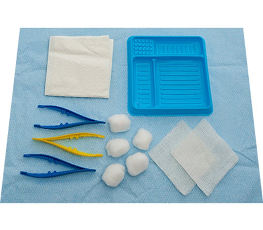 SmartTab Dressing Pack Basic with Gauze Swabs and Cotton Balls
