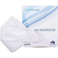 Softmed N95 Respirator and Face Mask with Earloop (Box of 10)