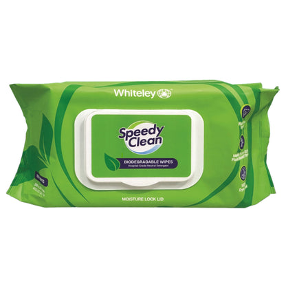 Speedy Clean Biodegradable Wipes