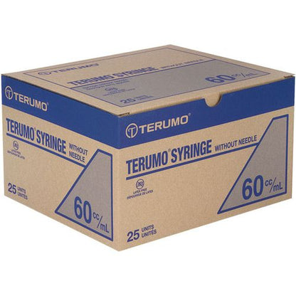 Terumo 60ml Luer Lock Syringe  SS+60L - Box/25
