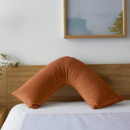 boomerang waterproof pillow cover rust