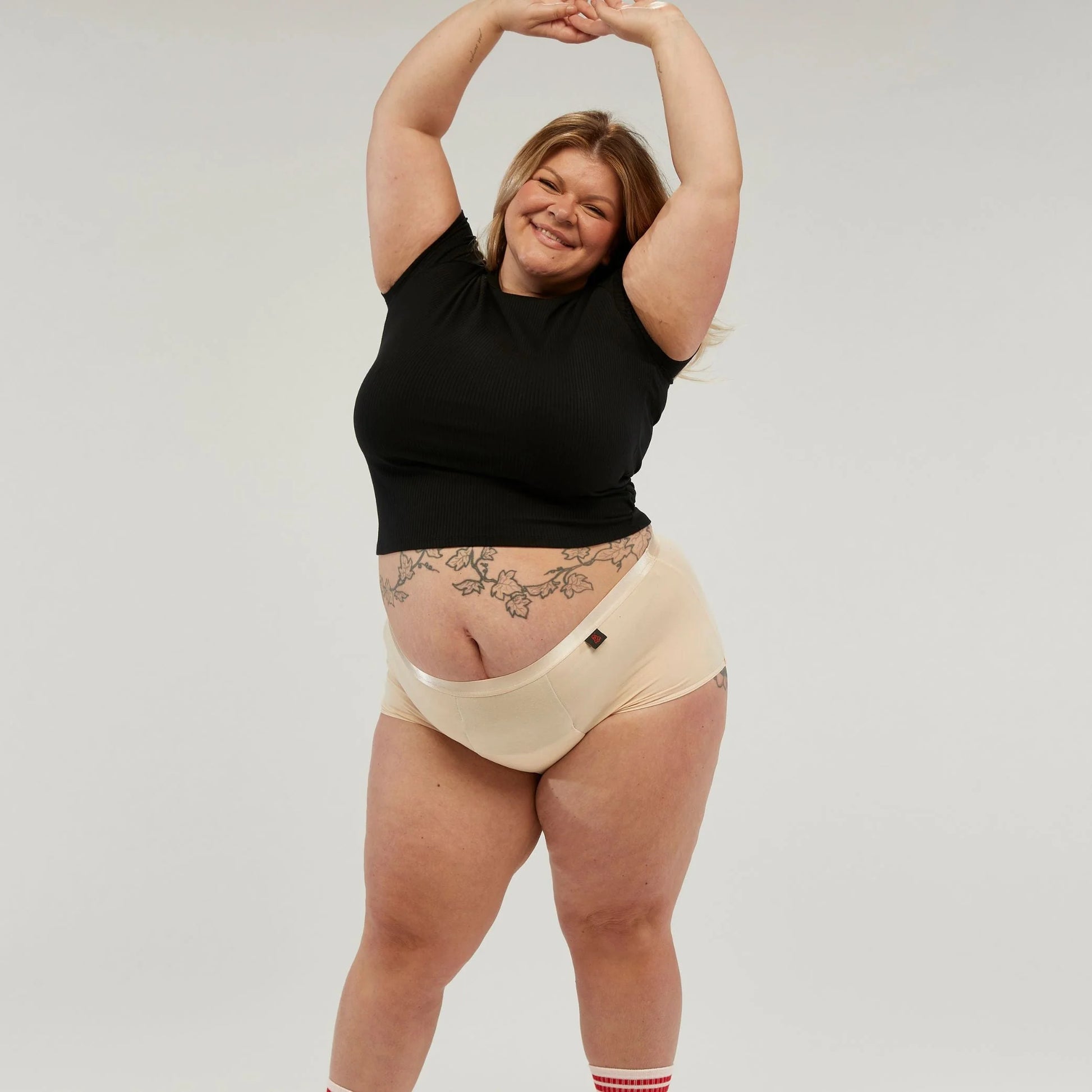 StayDry Women's Full Brief in Skin tone
