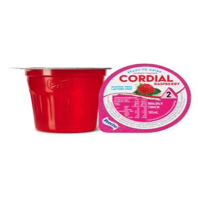 PRECISE Ready to Drink Cordial - Level 2 | 12 Pack  Raspberry (12)