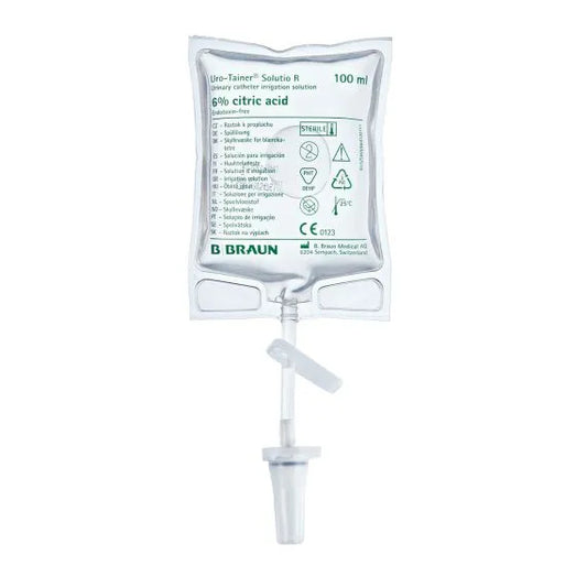 Uro-Tainer Solutio R 6% Citric Acid 100mL (Box of 10)