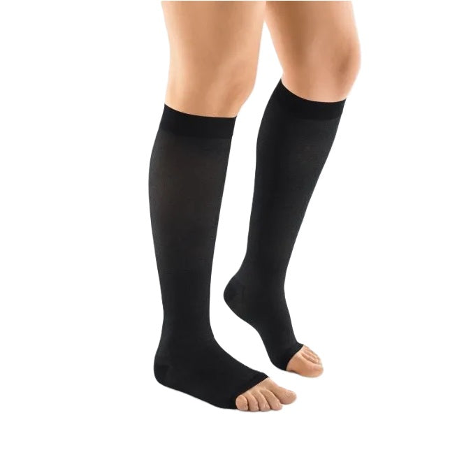 Venosan 5000 Class 2 Below Knee Open Toe Black