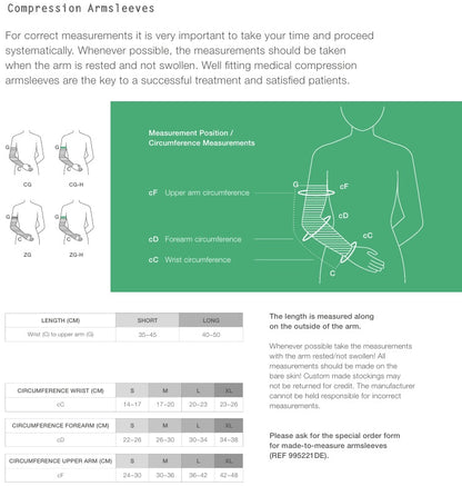 Venosan 7000 Class 2 Arm Sleeve Beige without Hand