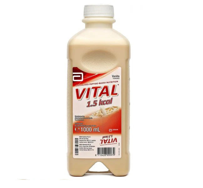 Vital 1.5 kcal Vanilla 1000ml Ready-to-Hang Bottle