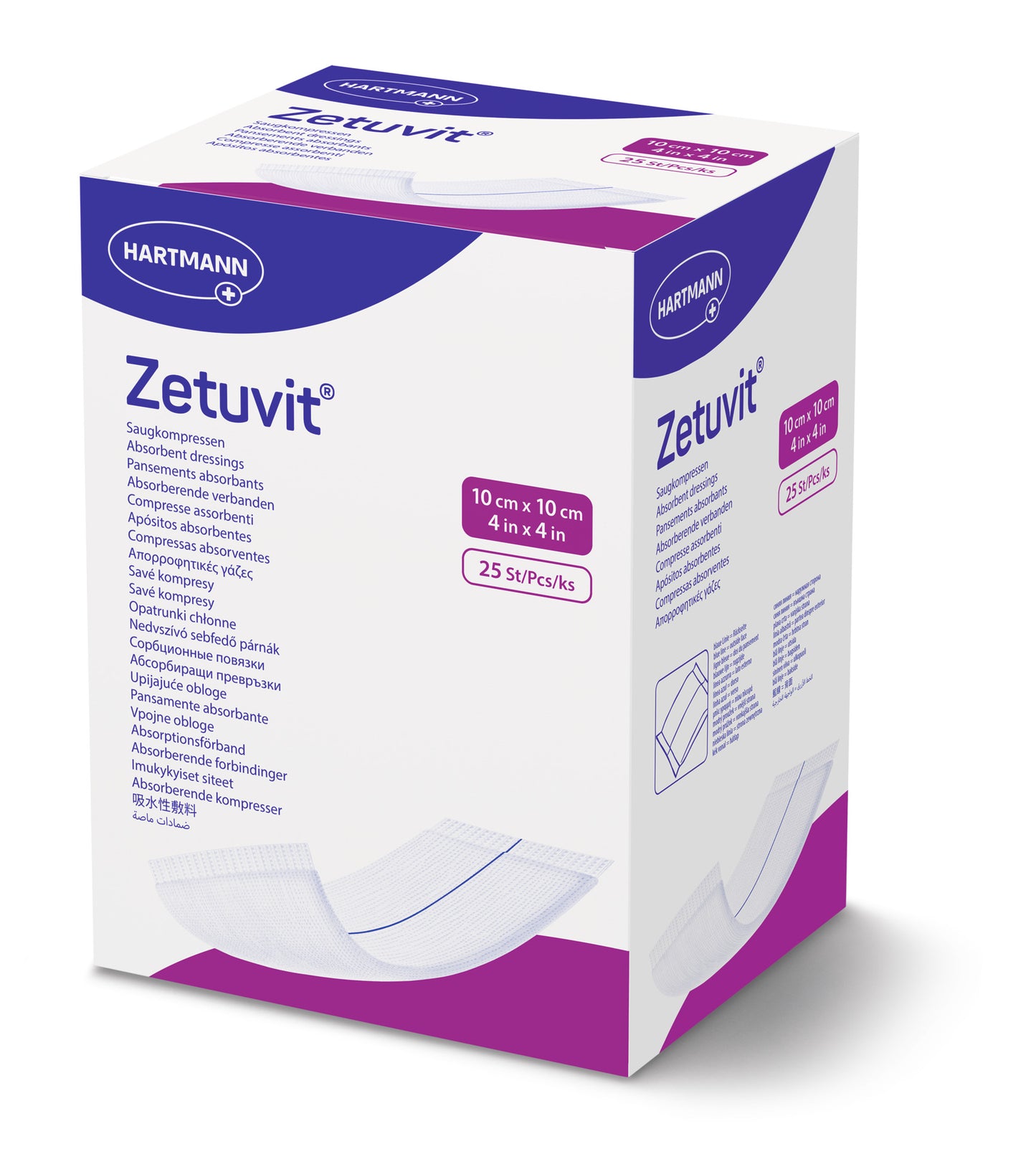 Zetuvit Sterile Absorbent Dressings