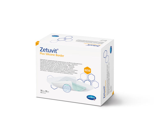 Zetuvit Plus Silicone Border Sterile Dressing