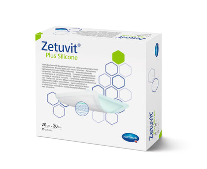 Hartmann Zetuvit Plus Silicone Sterile Dressing (Box of 10)