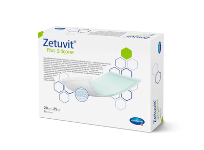 Hartmann Zetuvit Plus Silicone Sterile Dressing (Box of 10)