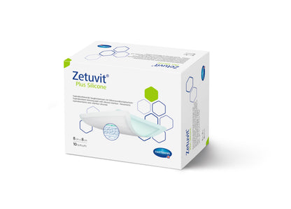 Hartmann Zetuvit Plus Silicone Sterile Dressing (Box of 10)
