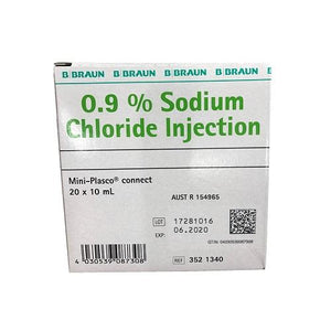Sodium Chloride 10ml 0.9% (20)