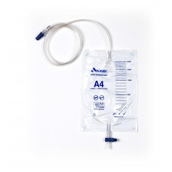 Urine Drainage Bag A4 2lt Sterile Urimaax