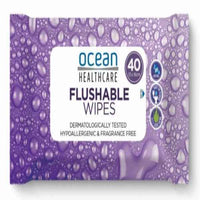 Ocean Flushable Wipes (Carton of 14 x 40pk)