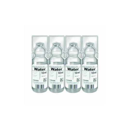 B. Braun Water for Injection 10ml - Box of 20 – Trugrade Medical Supplies