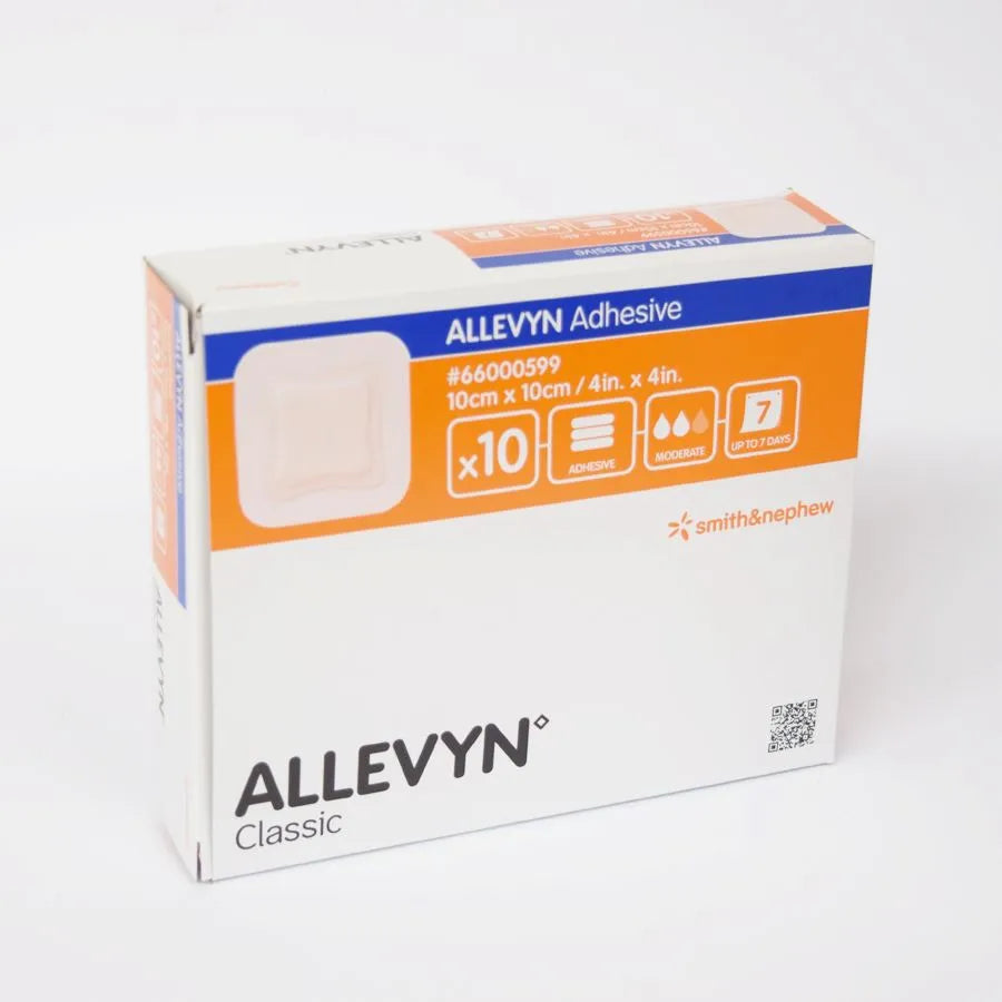 Allevyn Adhesive Foam Wound Dressing, 10x10cm – Box/10