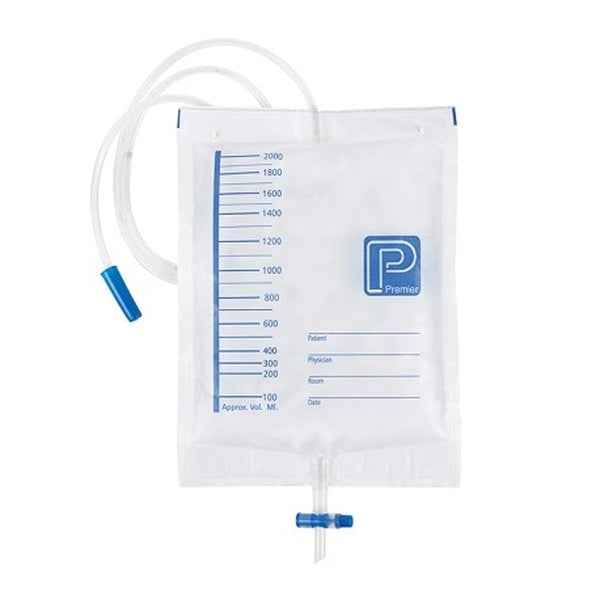 Sterile Night Drainage Bag T-Valve 2000ml