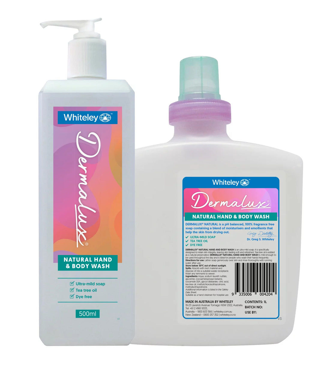 Dermalux Hand and Body Wash